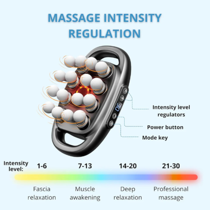PulseCoreX Pro - 16 Head Deep Tissue Massager