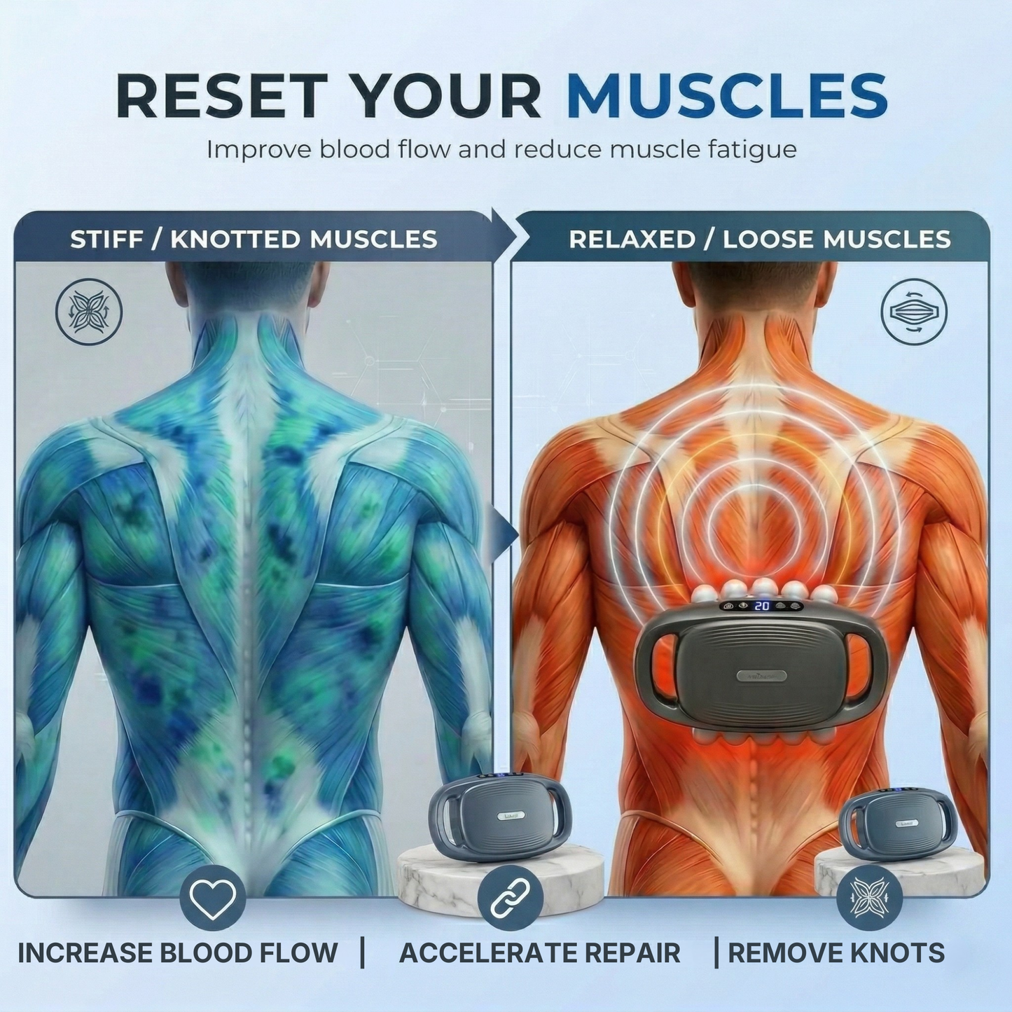 PulseCoreX Pro - Ultimate Recovery Massager