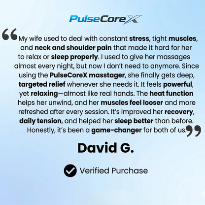 PulseCoreX Pro - Ultimate Recovery Massager